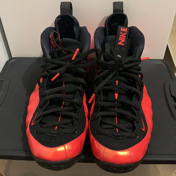 Nike Air Foamposite One Habanero Red - Picture 2 of 7